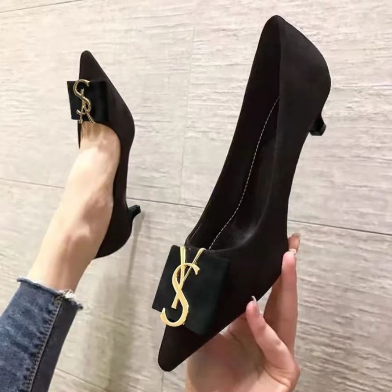 Women Shoes Ysl - 2023 nueva versión coreana de diseño