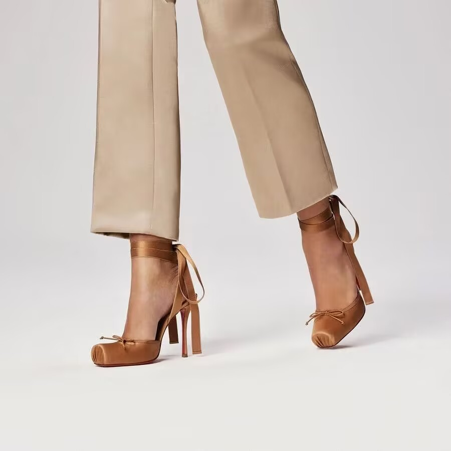 Women Shoes Ysl - Sandalias de Tacón Alto Cuadradas de