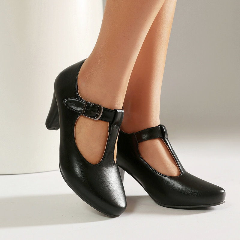 Women'S Xti Shoes - Zapatos Mary Jane con Correa en
