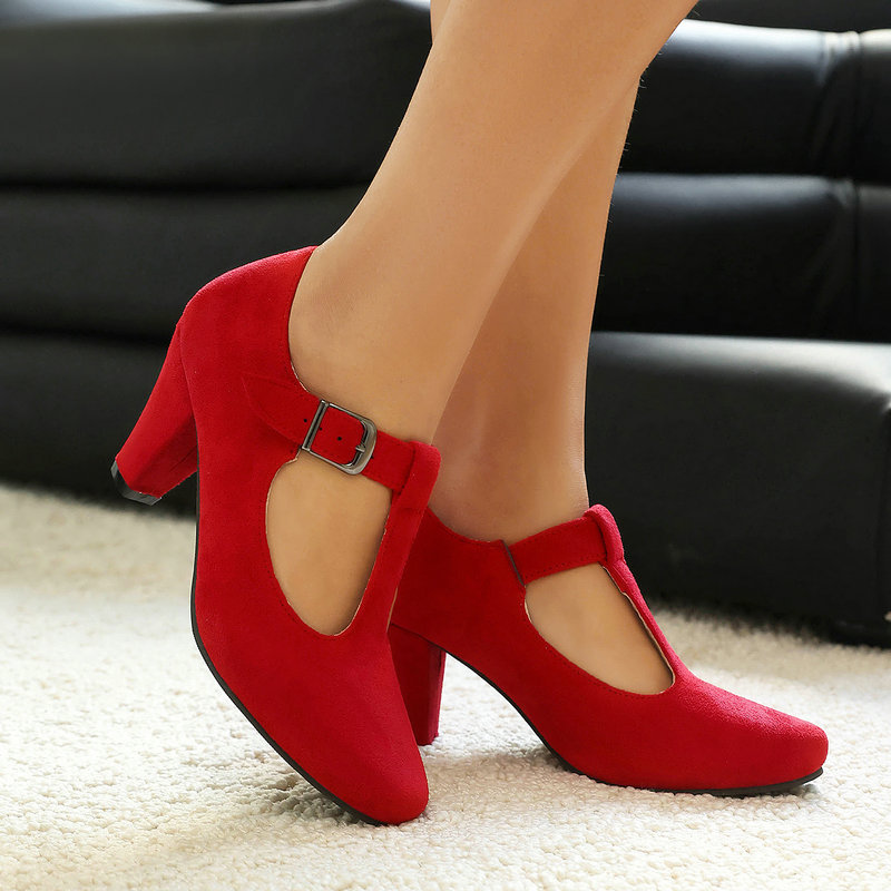 Women'S Xti Shoes - Zapatos Mary Jane con Correa en