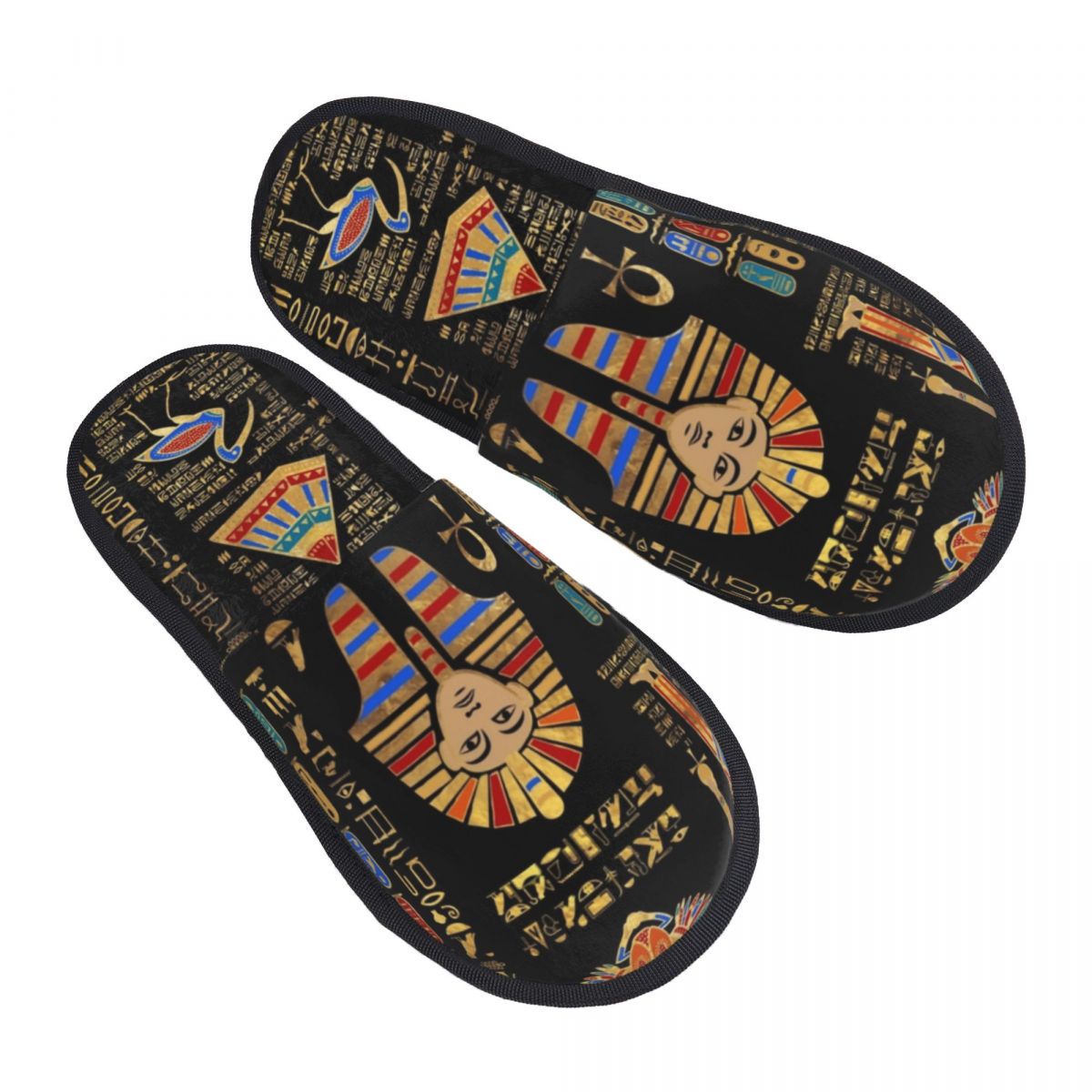 Women Shoes Egypt - Zapatillas de casa personalizadas con jeroglíficos