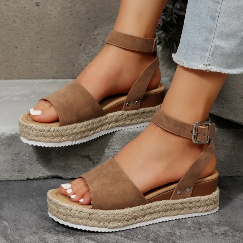 Women'S Shoes Trendy - Sandalias de cuña para mujer, estilo