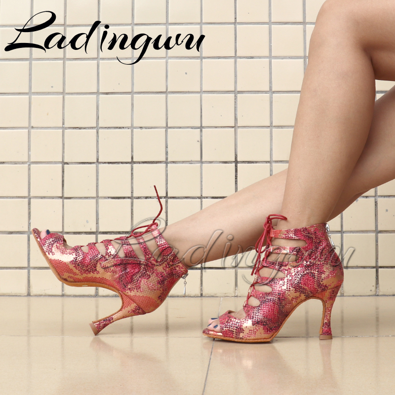 Women'S Shoes Z - Ladingwu-Botas latinas para mujer, zapatos de