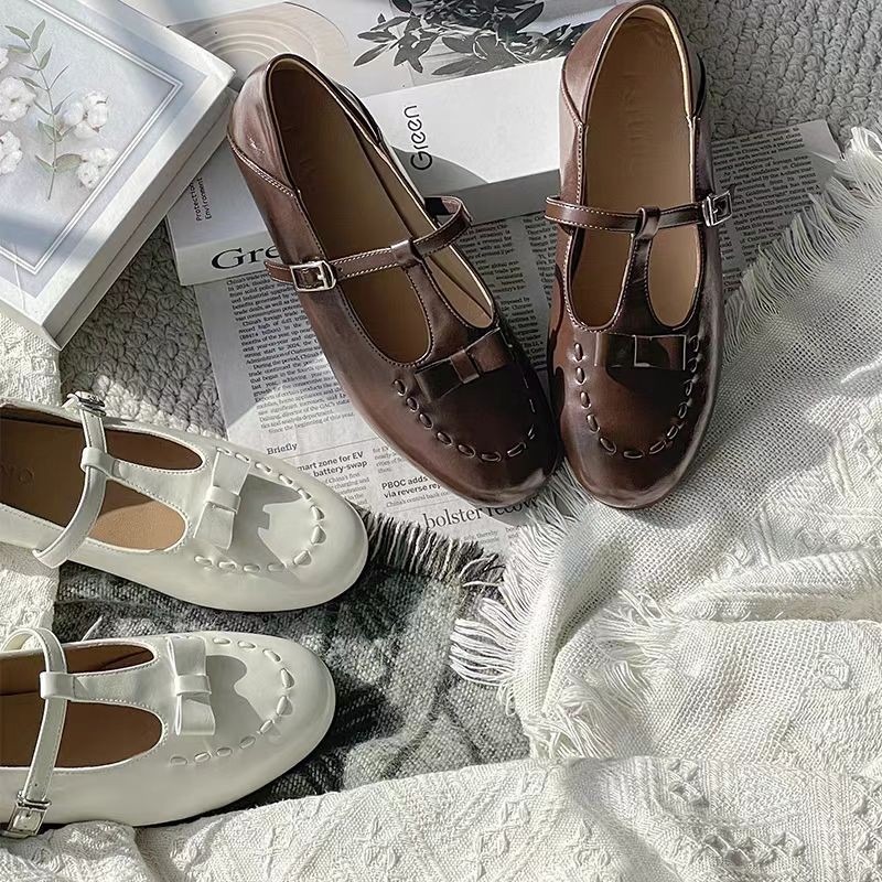 Nuevos zapatos Mary Jane Roped - Shoes For Women Flats reseña y precio