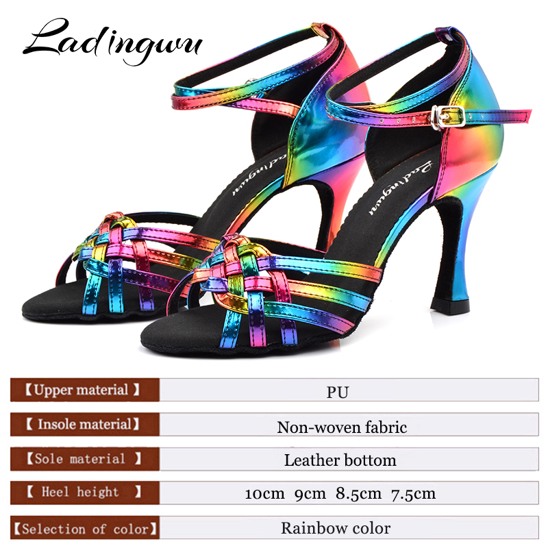 Ladingwu-zapatos de salsa lati - Women'S Shoes Z reseña y precio