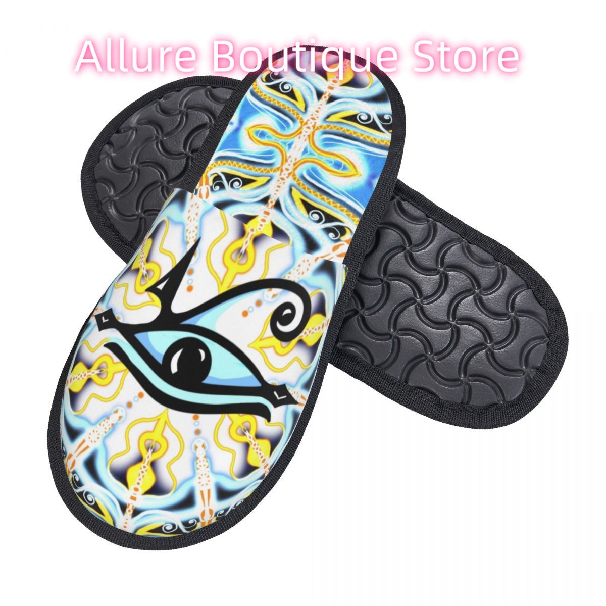 Zapatillas de casa con Mandala - Women Shoes Egypt reseña y precio