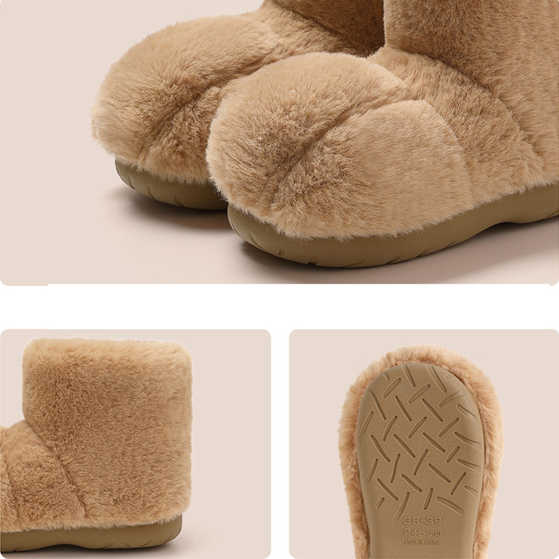 Preciosas botas de interior co - Fluffy Fur Slipper reseña y precio