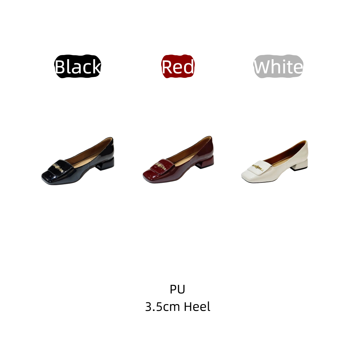 Zapatos de tacón cuadrado retr - Women'S Shoes In Wide Width reseña y precio
