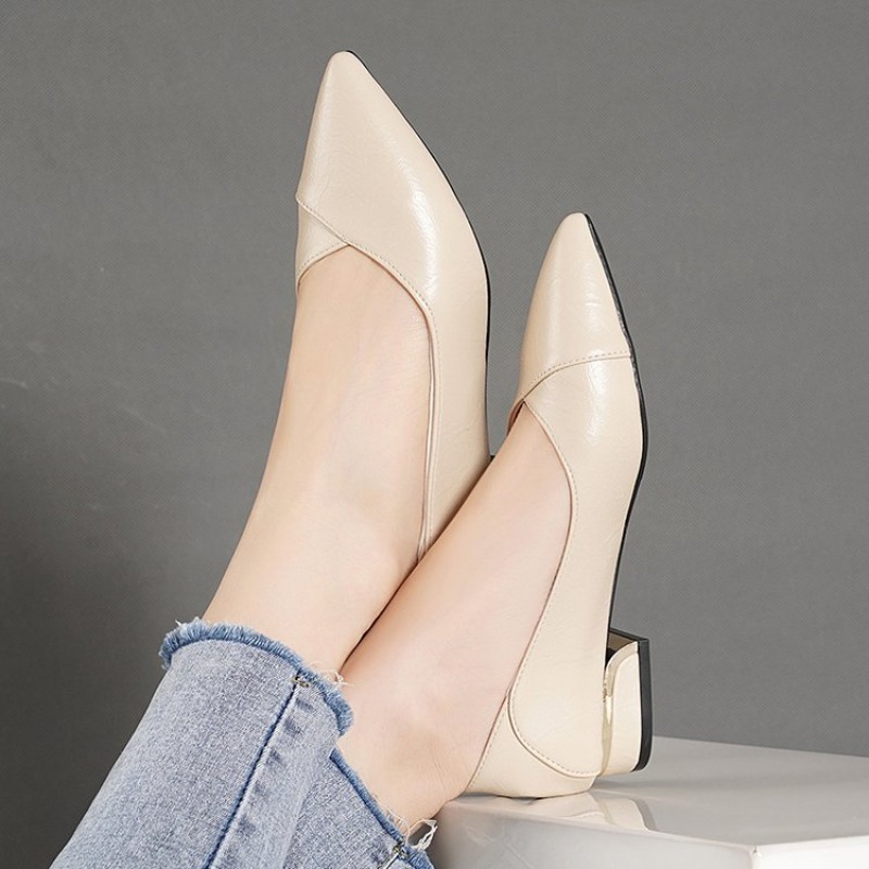 Zapatos de Mujer de Piel con P - Slingback Pumps Women reseña y precio