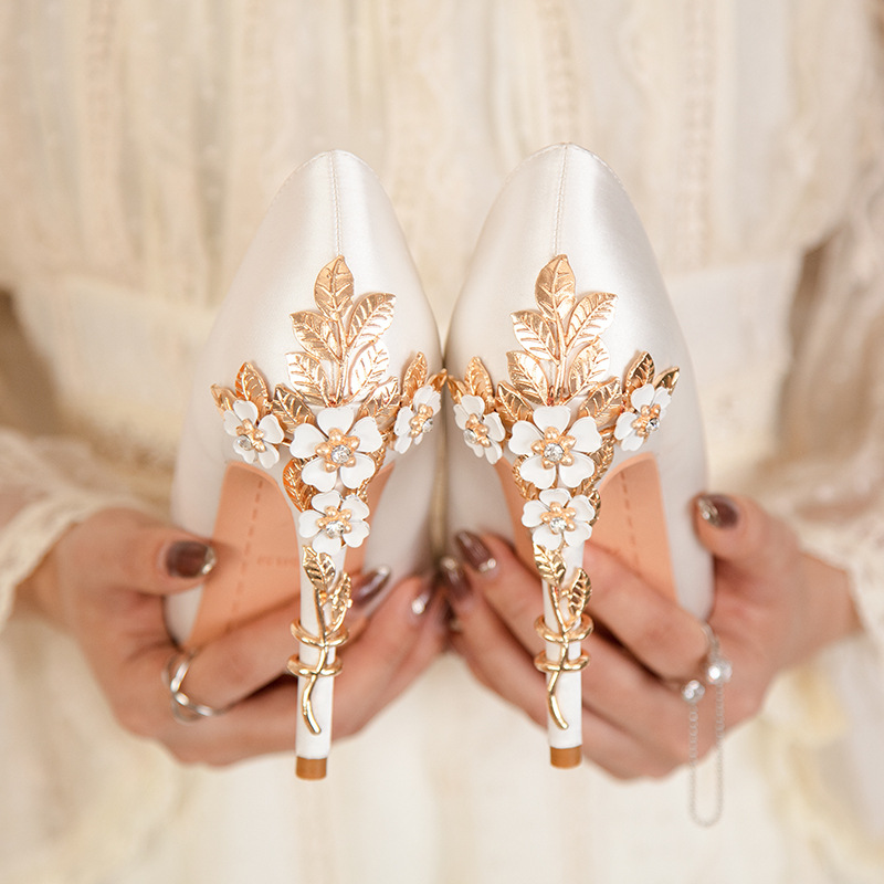 Zapatos de novia de cristal co - Women Shoes Ysl reseña y precio