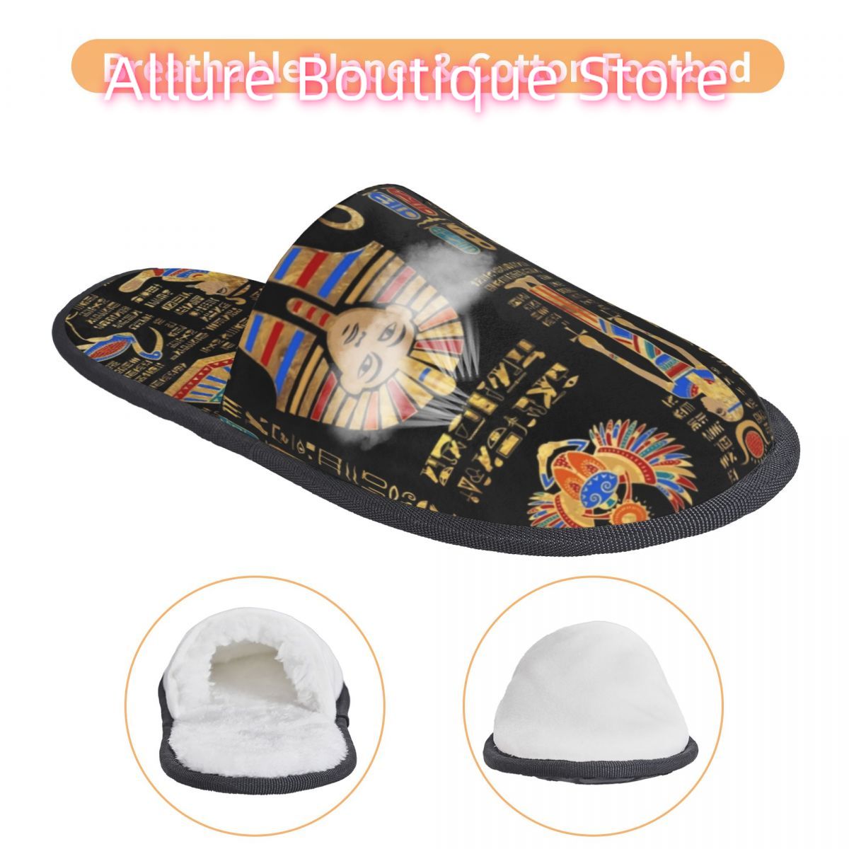 Zapatillas de casa de Dios con - Women Shoes Egypt reseña y precio