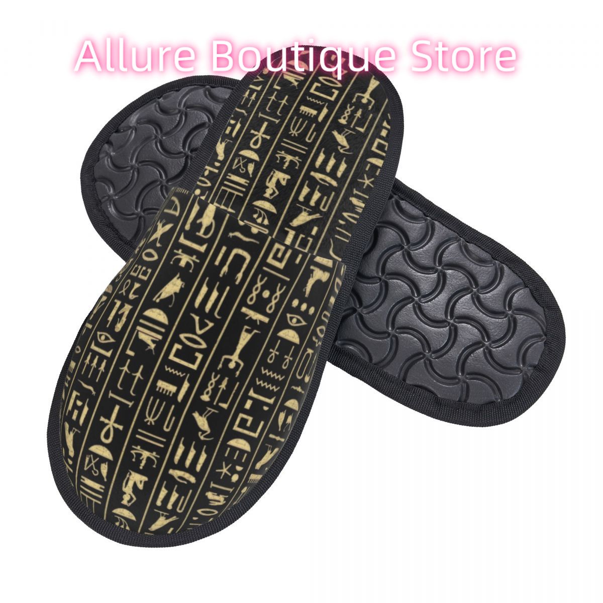 Zapatillas de casa con jeroglí - Women Shoes Egypt reseña y precio
