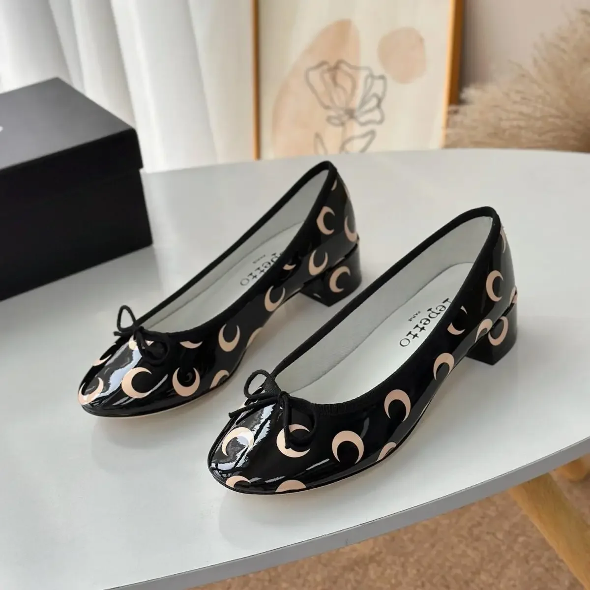 Bailarinas con Estampado Lunar - Ballet Flat Women reseña y precio