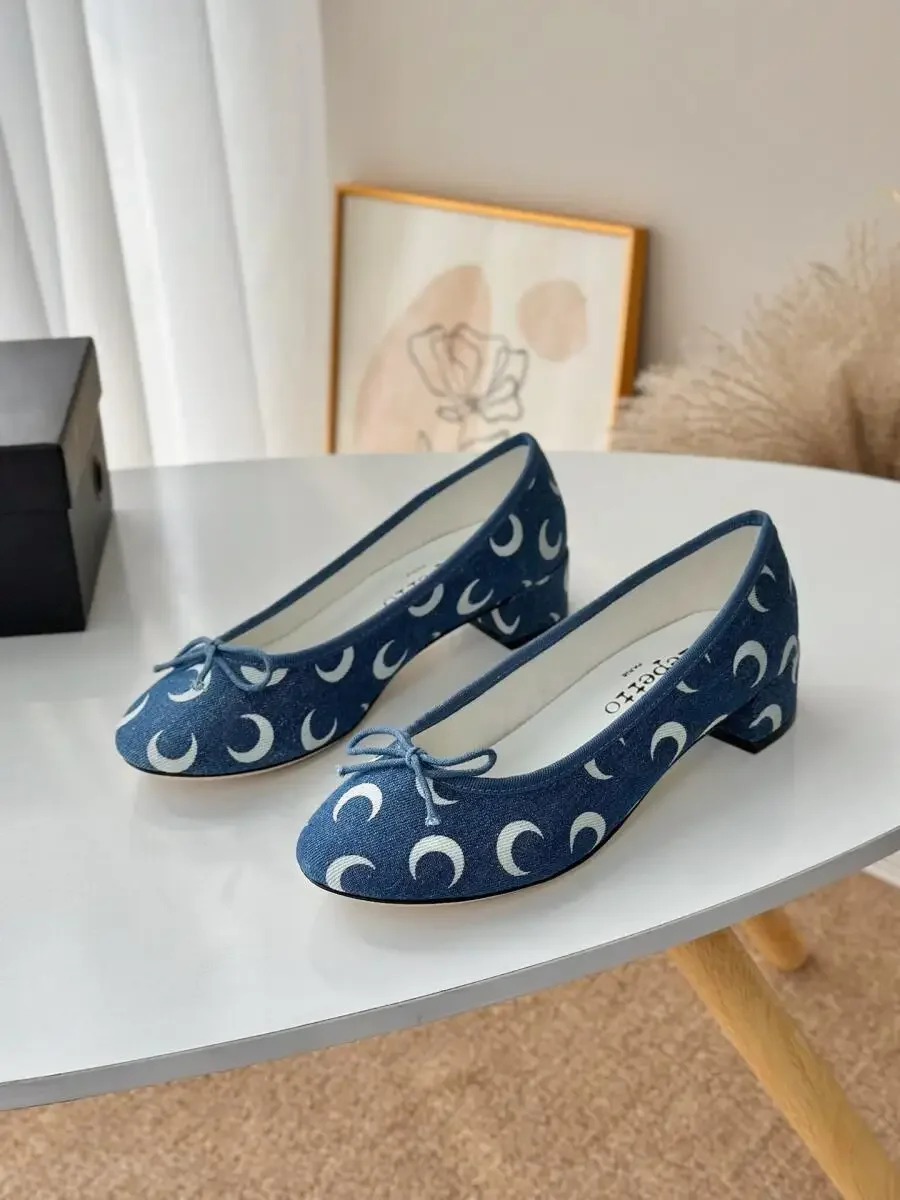 Bailarinas con Estampado Lunar - Ballet Flat Women reseña y precio