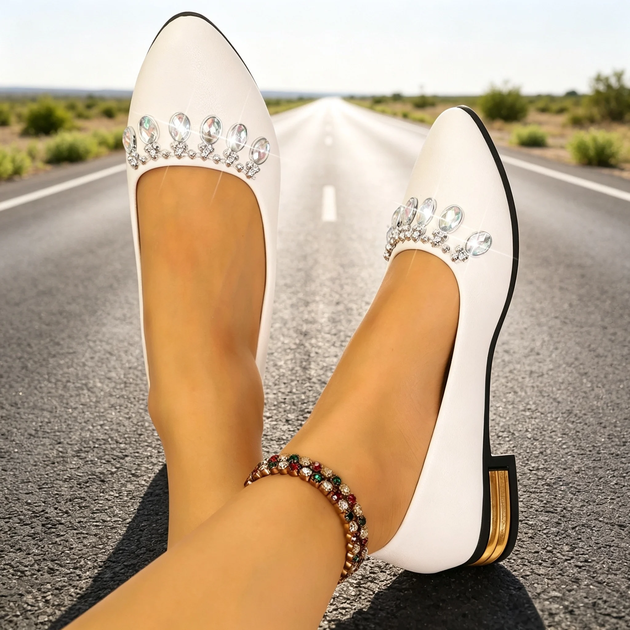 Zapatos Planos de Mujer con Pu - Shoes For Women Flats reseña y precio