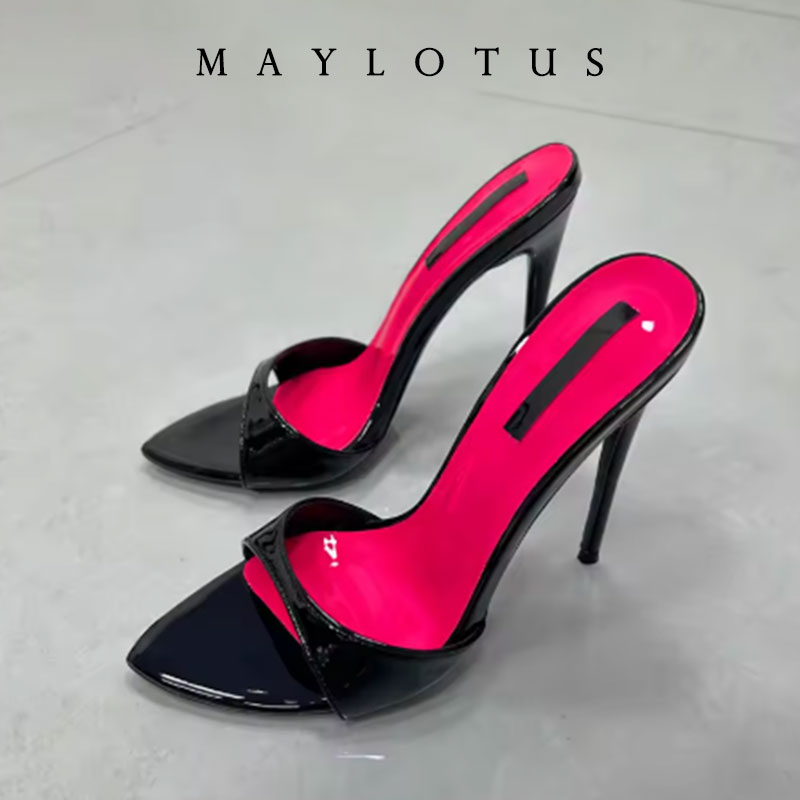 Sandalias de tacón de aguja co - Women Shoes Ysl reseña y precio