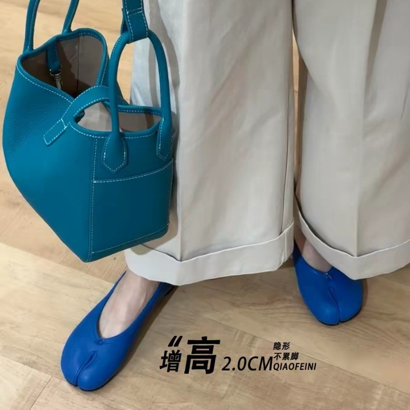 Nuevas bailarinas de cuero sua - Ballet Flat Women reseña y precio