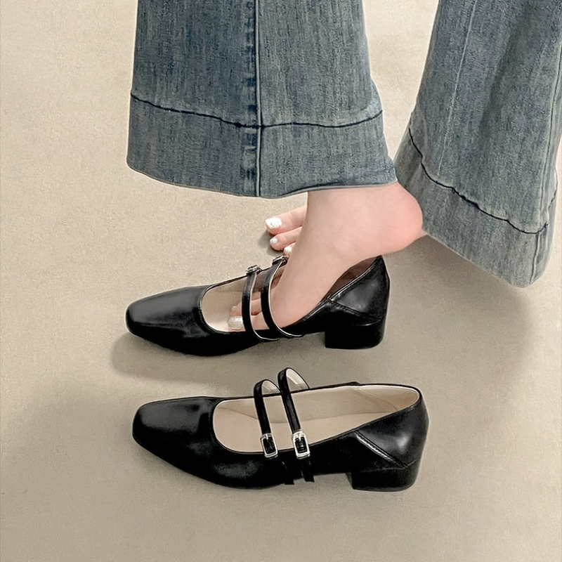 Zapatos Mary Jane plateados de - Women'S Heels reseña y precio