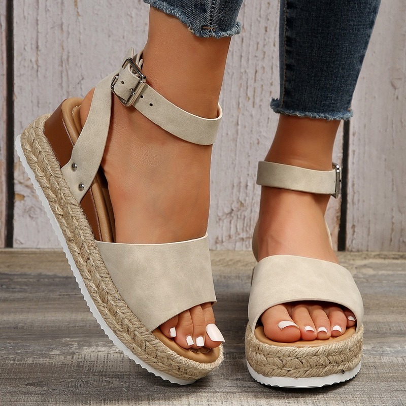 Sandalias de cuña para mujer,  - Women'S Shoes Trendy reseña y precio