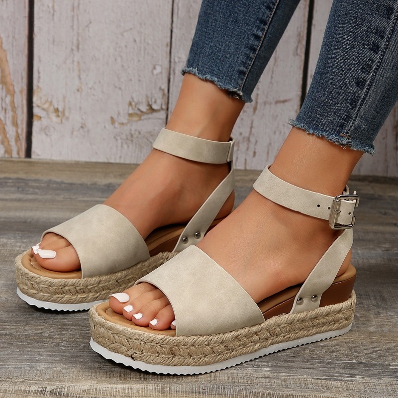 Sandalias de cuña para mujer,  - Women'S Shoes Trendy reseña y precio