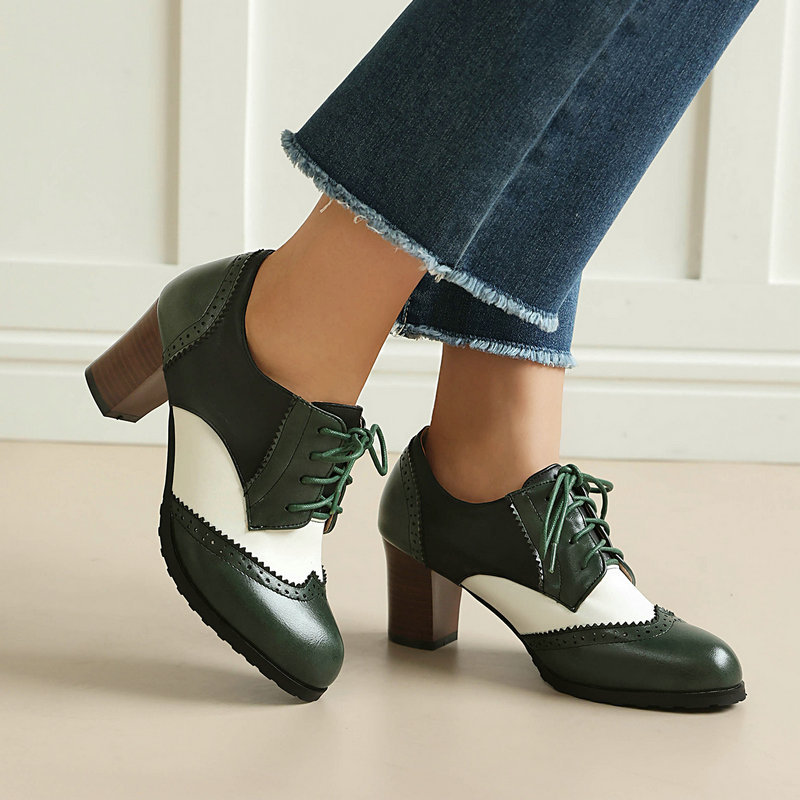 Zapatos Oxford Brogue Vintage  - Women'S Xti Shoes reseña y precio