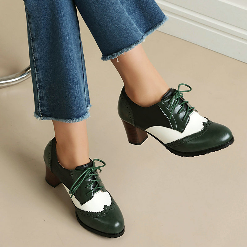 Zapatos Oxford Brogue Vintage  - Women'S Xti Shoes reseña y precio