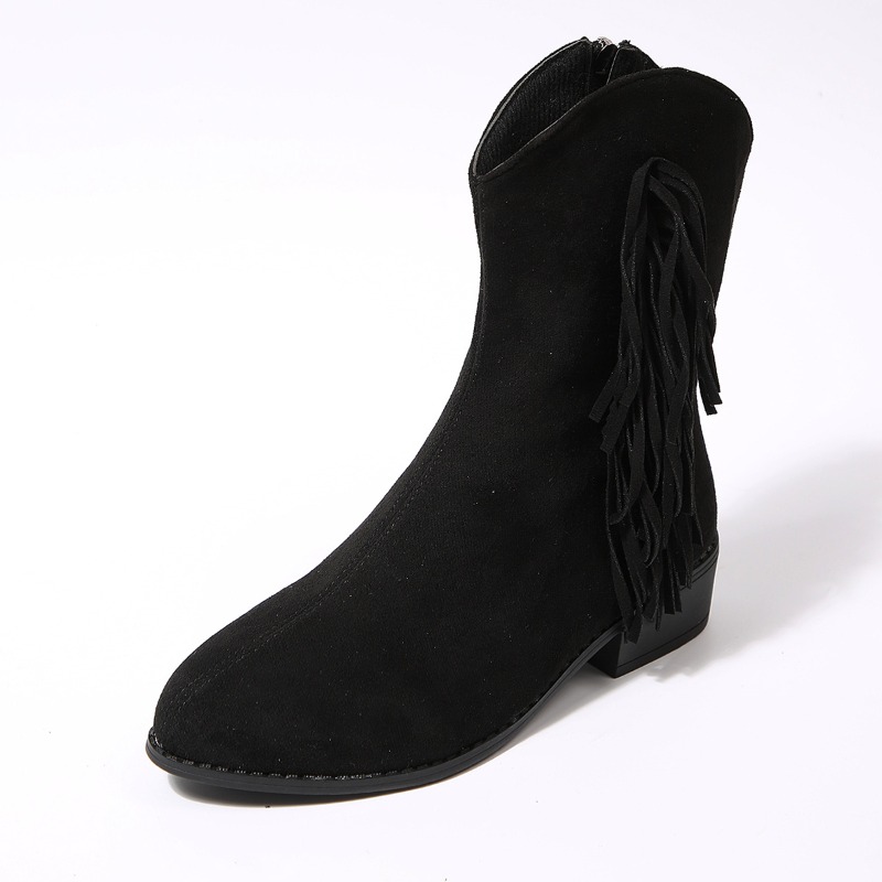Botas cortas de tacón grueso c - Women'S Shoes In Wide Width reseña y precio